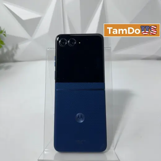 Motorola Razr 2025 | 256GB | Cricket Wireless Locked | Blue Foldable Smartphone at TamDoUS Taylorsville