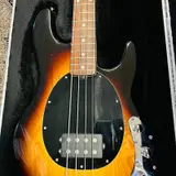 Ernie Ball Music Man StingRay 4-string Electric Bass Guitar - Vintage Sunburst - Thumbnail 3