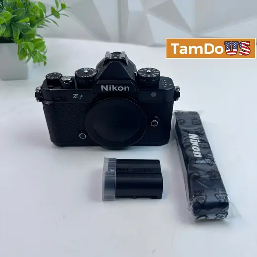 Nikon Z f Mirrorless Digital Camera Body Only 24.5MP 4K Black FX Format Zf at TamDoUS Taylorsville