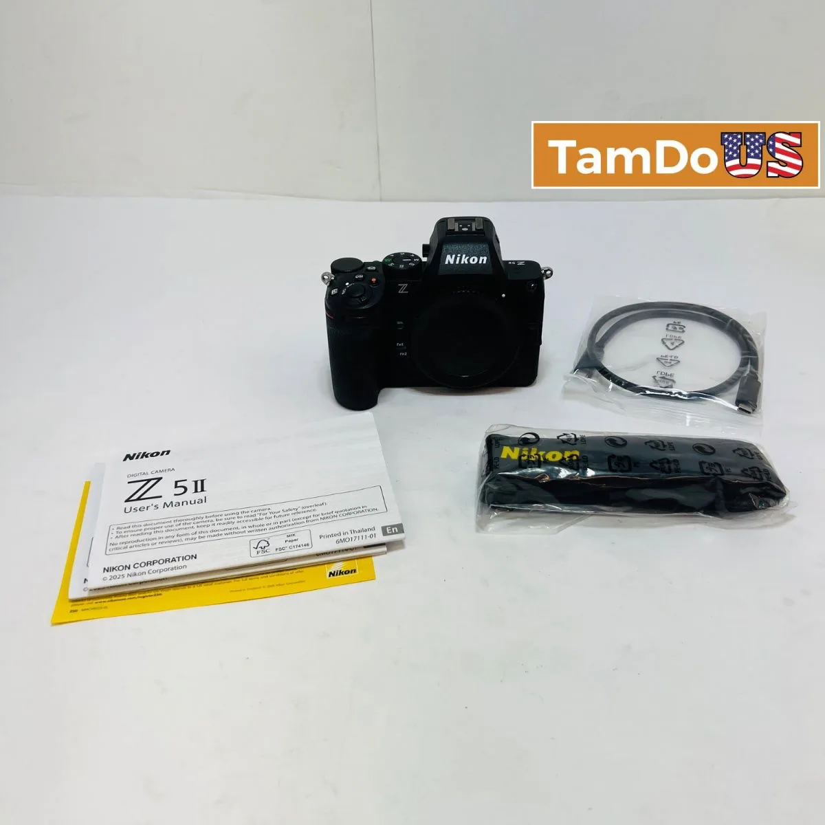 Nikon Z5II 4K Video Mirrorless Camera Body, Black, Pro-Grade, Wi-Fi Enabled - Photo 1 - Real photo at TamDoUS Salt Lake City
