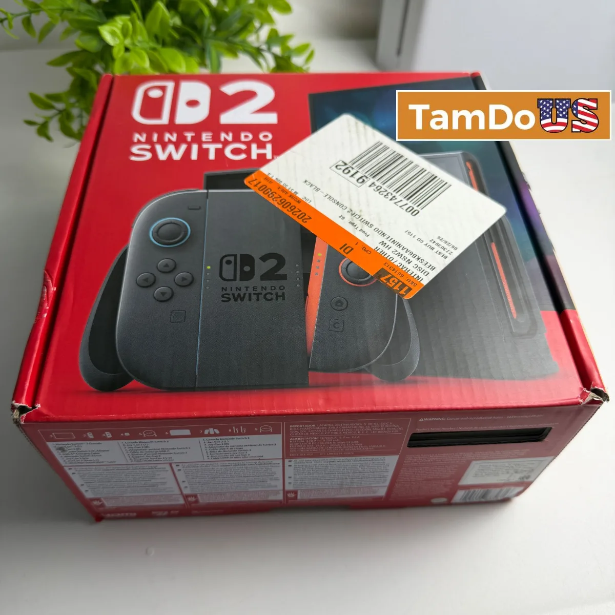 Nintendo Switch 2 Handheld Gaming Console (Black) Next-Gen System - Photo 1 - Real photo at TamDoUS Salt Lake City