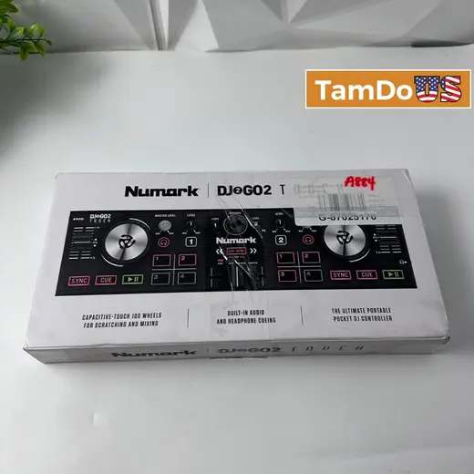 Numark DJ2GO2 Touch Portable 2-Channel Pocket DJ Controller Serato DJ Lite at TamDoUS Taylorsville