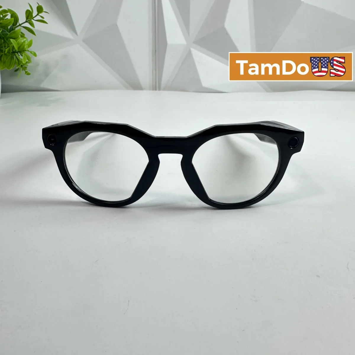 Oakley Meta HSTN Smart Glasses OW8002 Matte Black Clear Lens 51mm AI Eyewear - Photo 1 - Real photo at TamDoUS Salt Lake City
