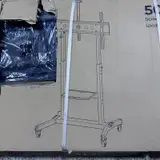 ONKRON TS1991 Mobile TV Stand Cart Rolling Mount for 50-100 in TV Max 265 lbs - Thumbnail 5