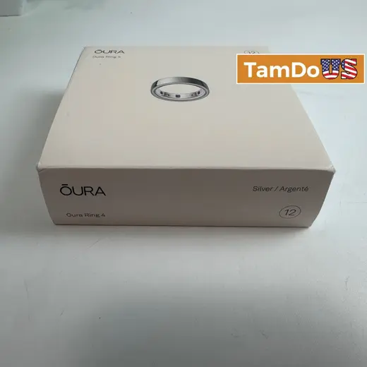 Oura Ring 4 Smart Ring Silver Size 12 Health Sleep Activity Tracker Gen 4 at TamDoUS Taylorsville
