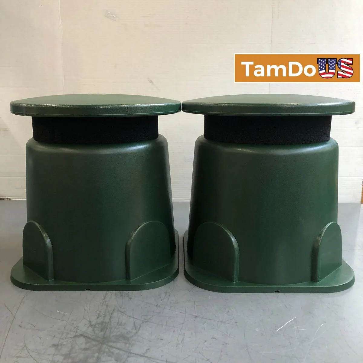 Pair TIC GS3 8" Outdoor Weather Resistant Omnidirectional In-Ground Speakers - Photo 1 - Real photo at TamDoUS Salt Lake City