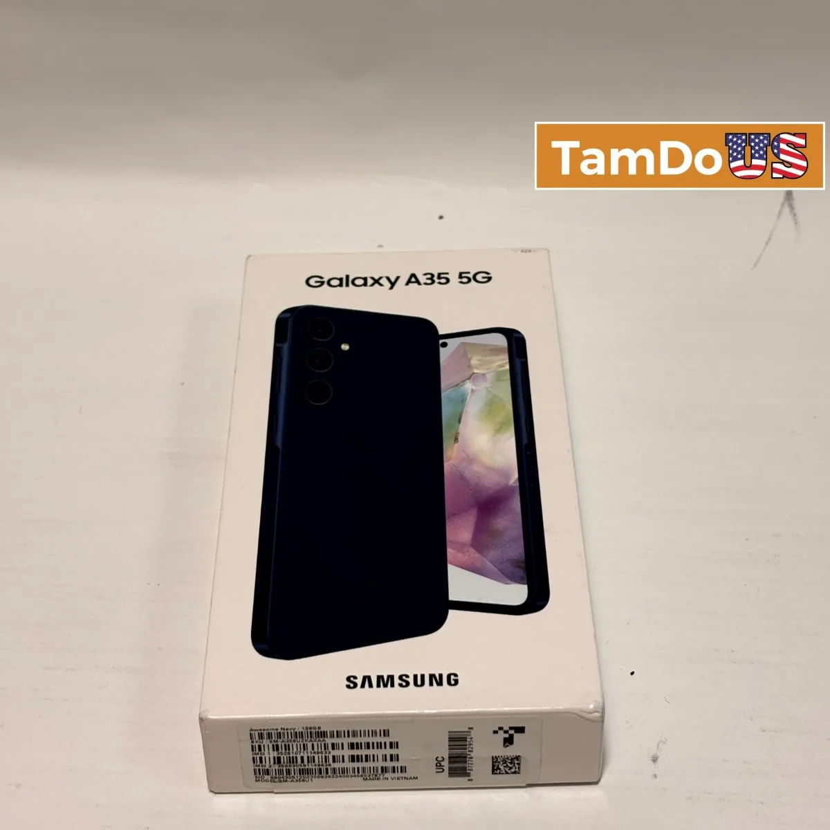Samsung Galaxy A35 5G (SM-A356U1) 128 GB | Unlocked | Awesome Navy - Photo 1 - Real photo at TamDoUS Salt Lake City