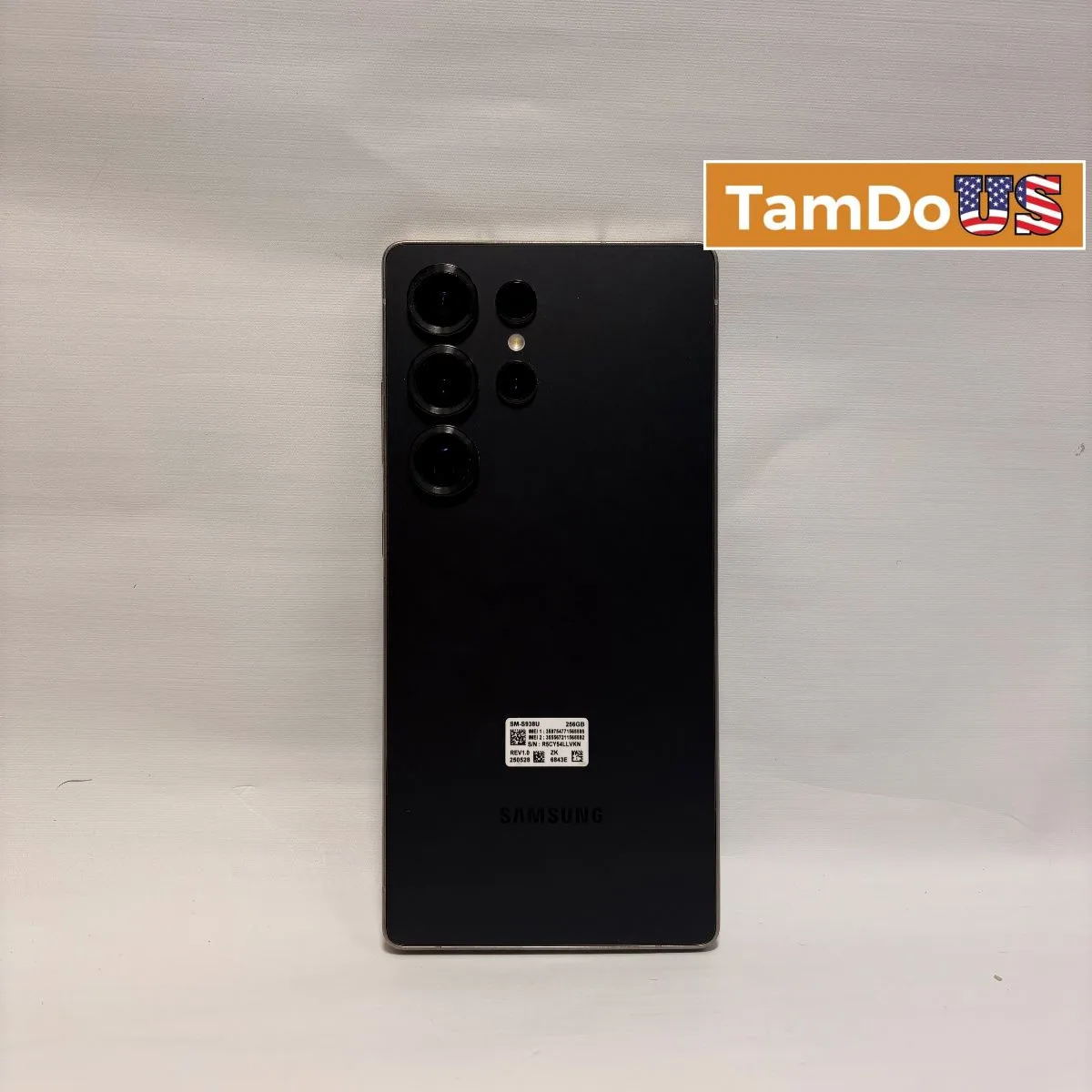 Samsung Galaxy S25 Ultra (SM-S938U) 256GB | Titanium Black | Unlocked - Photo 1 - Real photo at TamDoUS Salt Lake City