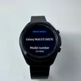 Samsung Galaxy Watch3 SM-R840 (45mm, GPS) Titanium Case Black Metal Link Band - Thumbnail 3