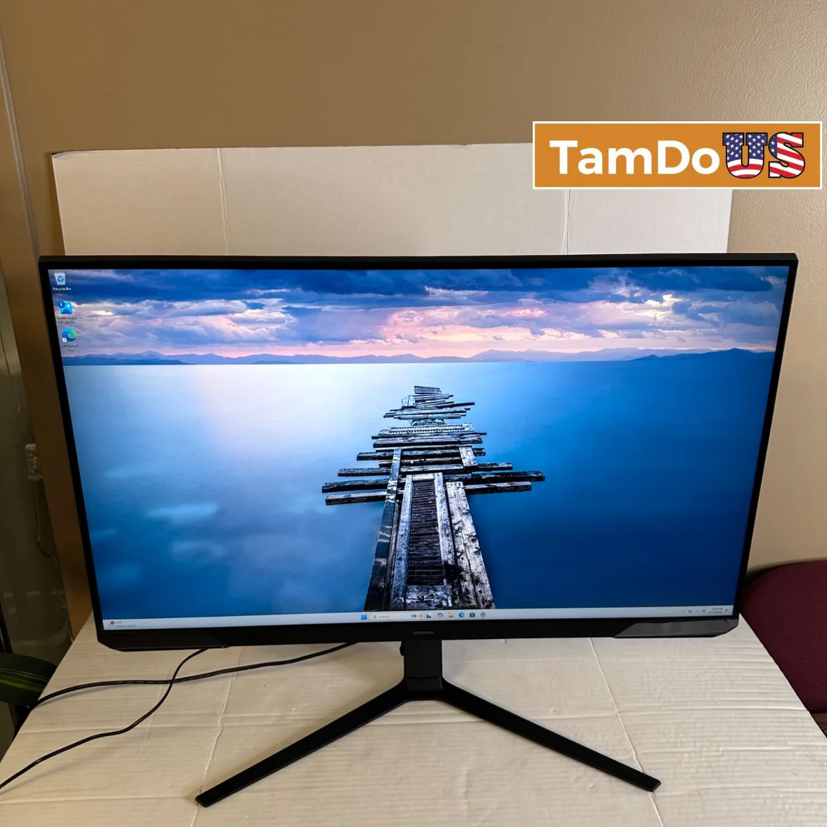 Samsung Odyssey G5 32" QHD 2K 165Hz 1ms Flat Gaming Monitor FreeSync HDR - Photo 1 - Real photo at TamDoUS Salt Lake City