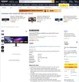 Samsung Odyssey OLED G9 49 Curved Gaming Monitor 240Hz 0.03ms DQHD 5120x1440 - Thumbnail 3