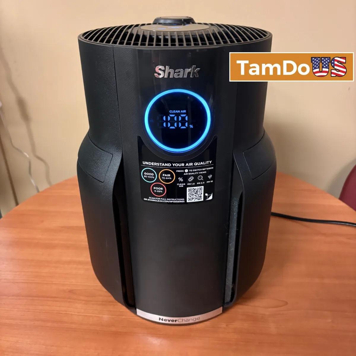 Shark NeverChange Air Purifier MAX HP152 HEPA Filter Odor Neutralizer 650 Sq Ft - Photo 1 - Real photo at TamDoUS Salt Lake City