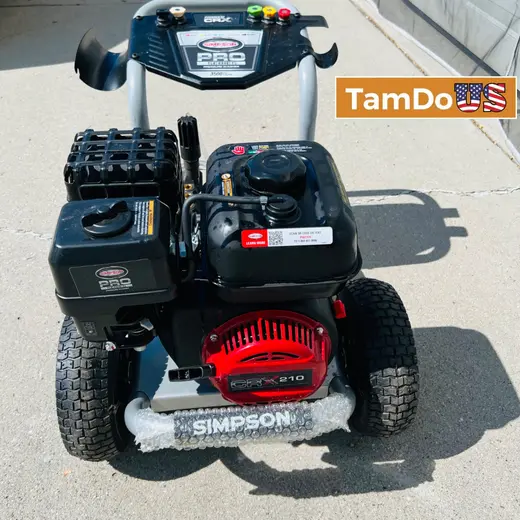Simpson Pro Series 3500 PSI Commercial Gas Pressure Washer CRX210 at TamDoUS Taylorsville