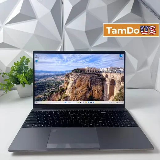 Slim Laptop 15.6" FHD, Ryzen 7 5700U, 16GB RAM, 256GB SSD, Windows 11 Pro at TamDoUS Taylorsville