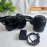 Sony Alpha 6400 APS-C Mirrorless Camera with 16-50mm OSS II & FE 50mm f/1.8 Lens - Thumbnail 1