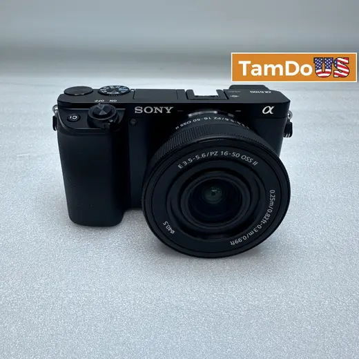 Sony Alpha a6100 Mirrorless Camera with E PZ 16-50mm F3.5-5.6 OSS II Lens at TamDoUS Taylorsville
