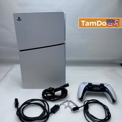Sony PlayStation 5 PS5 Slim Console - 1TB Disk Version at Video Game Consoles in new_open_box condition