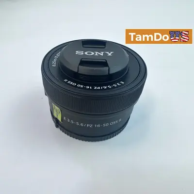 Sony E 16-50mm f/3.5-5.6 PZ OSS II Lens Black SELP16502 for Alpha APS-C at Lenses & Filters in excellent condition