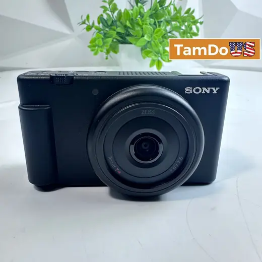 Sony ZV-1F Vlog Camera for Content Creators and Vloggers - Black at TamDoUS Taylorsville