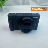 Sony ZV-1F Vlogging Camera + Case + ZeeTech Bundle Black - Thumbnail 1
