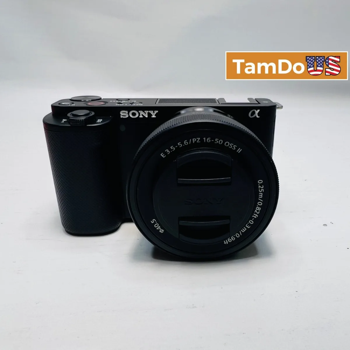 Sony ZV-E10 Mirrorless Camera Kit w/ E PZ 16-50mm f/3.5-5.6 OSS II Lens Black - Photo 1 - Real photo at TamDoUS Salt Lake City