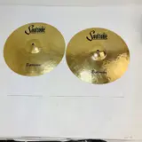 Soultone Explosion Series 14" Hi-Hat Cymbals Pair Top & Bottom Handmade B20 - Thumbnail 3