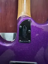 Sterling LK100 Luke Electric Guitar, Rosewood Fingerboard, Purple Sparkle - Thumbnail 4