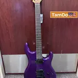 Sterling LK100 Luke Electric Guitar, Rosewood Fingerboard, Purple Sparkle - Thumbnail 1