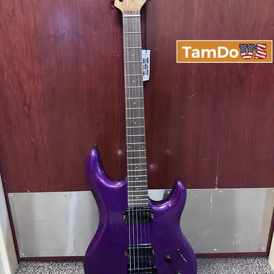 Sterling LK100 Luke Electric Guitar, Rosewood Fingerboard, Purple Sparkle at Guitars & Basses in excellent condition