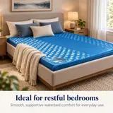 Strobel $550 Organic Waterbed Mattress Hydro-Support 1600 King-Size (72" x 84") - Thumbnail 2