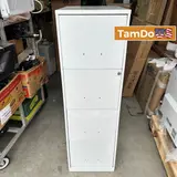 Metal Filing Cabinet, 47" Tall, 4-Drawer Steel Storage - Thumbnail 1