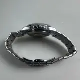 Tevise Mens Automatic Mechanical Watch Silver Skeleton Blue Roman Numerals Steel - Thumbnail 4