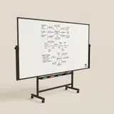 TSJ Office Mobile White Board 36x71 Inch - Thumbnail 1