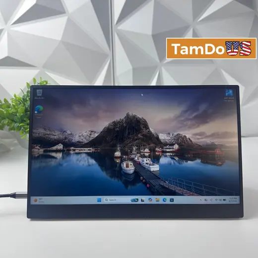 VILVA V156F1 15.6" Portable Monitor FHD 1080P IPS USB-C Mini HDMI Smart Cover at TamDoUS Taylorsville