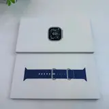 Apple Watch Ultra 3 (GPS+Cellular) 49mm Natural Titanium AB Ocean Band - Thumbnail 7