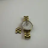 Wittnauer $695 WN3072 Men's 44mm Pave Gold Tone Quartz Stainless Steel Watch - Thumbnail 10