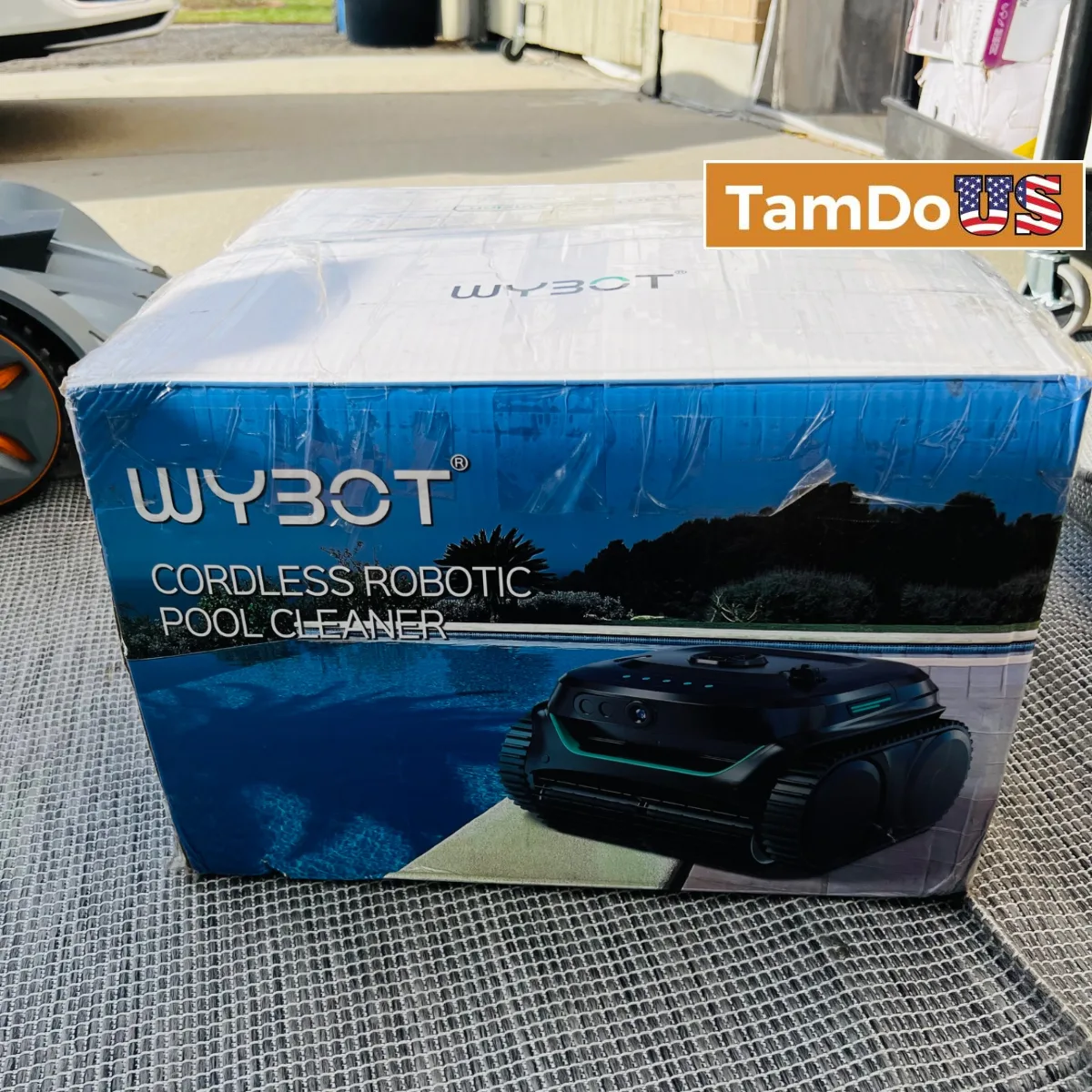 WYBOT C2Pro Vision Cordless Robotic Pool Cleaner C2PV Wall Climbing Vacuum Box - Photo 1 - Real photo at TamDoUS Salt Lake City