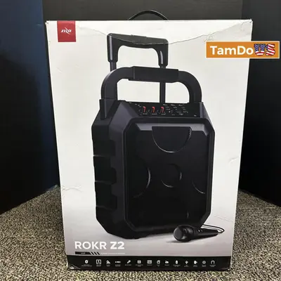 ZIZO Rokr Z2 Portable Bluetooth Speaker 30W Output with Microphone at Portable Audio & Headphones in excellent condition