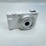 Sony ZV-1F Vlog Camera for Content Creators White 20.1MP 4K Video - Thumbnail 2