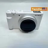 Sony ZV-1F Vlog Camera for Content Creators White 20.1MP 4K Video - Thumbnail 1